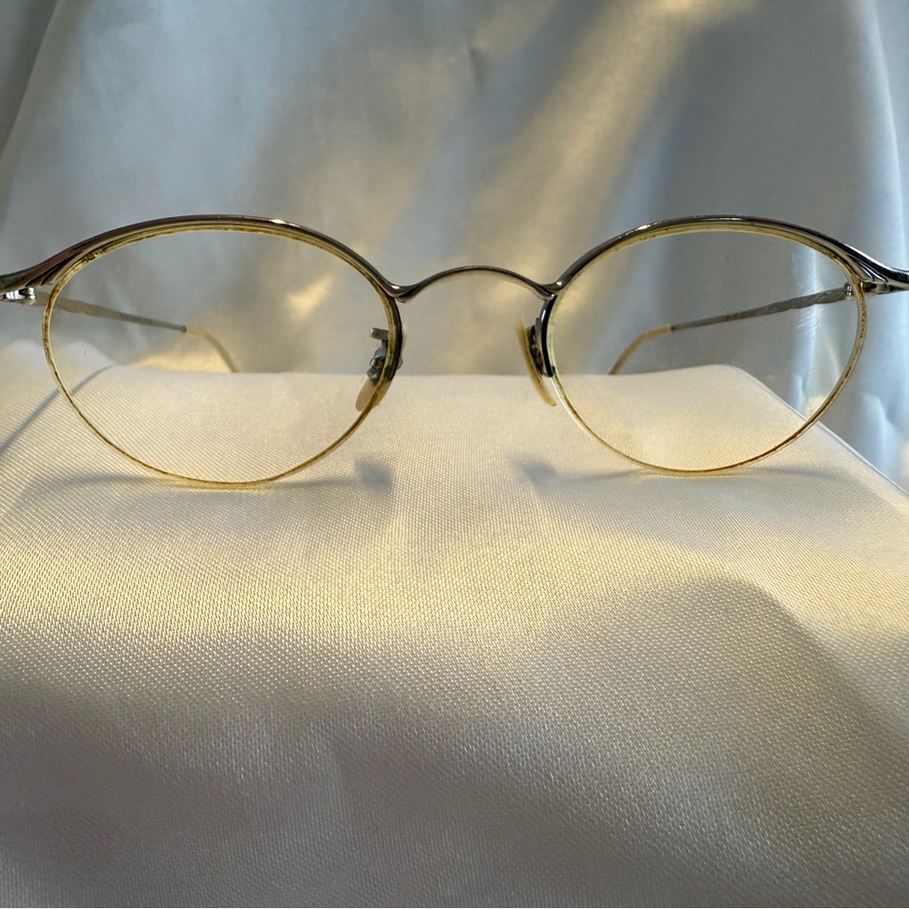 Vintage Oliver Peoples Wireframe Glasses